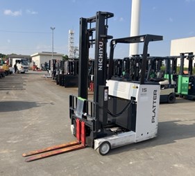 XE NÂNG ĐIỆN 1.5 TẤN ĐỨNG LÁI NICHIYU FBRM15-85-400 1360-06922