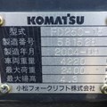 XE NÂNG DẦU 2,5 TẤN KOMATSU FD25C-15 581528