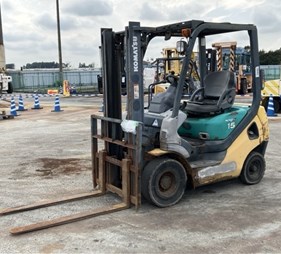 Xe nâng dầu 1,5 tấn Komatsu FD15C-20 – Nâng cao 3 m – Serial 665106