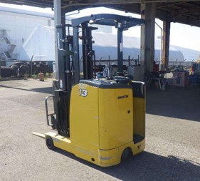 Tên sản phẩm: Xe nâng điện đứng lái 1.3 tấn Komatsu FB13RL-15, nâng cao 3.5m – Số seri 150252
