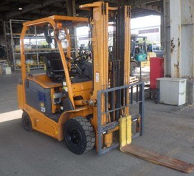 Xe nâng điện 2,5 tấn Komatsu FE25-1 – Nâng cao 5 m – Serial 304997