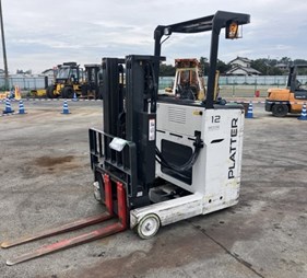 Xe nâng điện đứng lái  1.2 tấn Nichiyu FBR12-85B-350MCS – Serial 1220-02459 