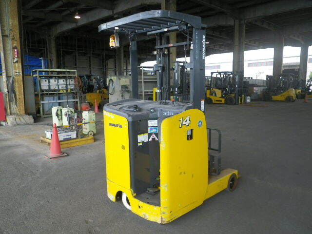 Xe nâng điện đứng lái 1.4 tấn Komatsu FB14RLF-15 – Serial 153170