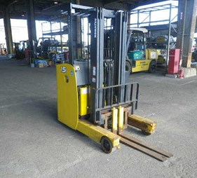 Xe nâng điện đứng lái Komatsu FB15RLF-15 – Serial 160604 – Dòng 1.5 tấn, nâng cao 4.7 mét, cấu hình kho lạnh