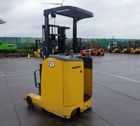 Xe nâng điện đứng lái 1 tấn Komatsu FB10RS-15 – Nâng cao 3 m – Serial 154306