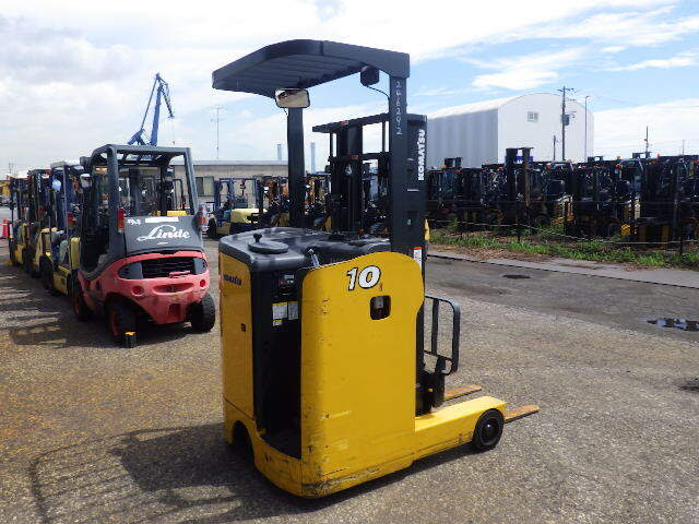 Xe nâng điện đứng lái 1 tấn Komatsu FB10RL-15 – Nâng cao 3 m – Serial 160821