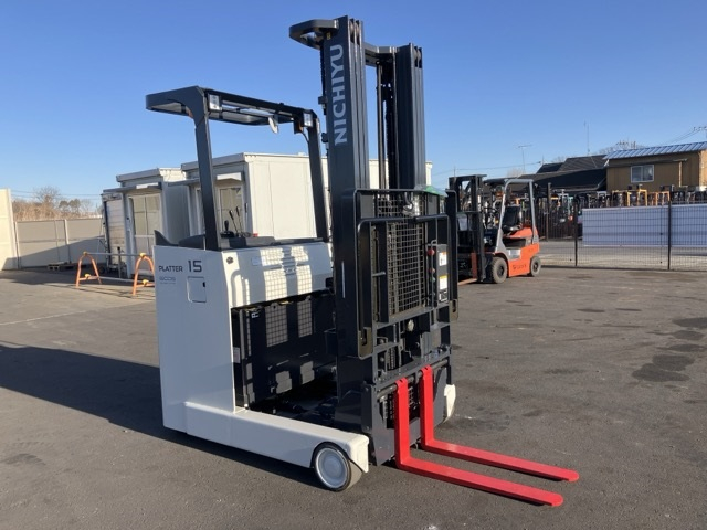 XE NÂNG ĐIỆN 1.5 TẤN ĐỨNG LÁI NICHIYU FBRMW15-R80B-550M 131E-23356