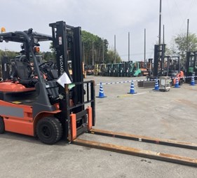 XE NÂNG ĐIỆN 1.8 TẤN TOYOTA 7FBH18 7FB18-74364