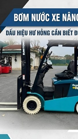 BƠM NƯỚC XE NÂNG LÀ GÌ? DẤU HIỆU HƯ HỎNG CẦN BIẾT ĐỂ THAY THẾ