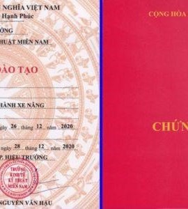 Chứng chỉ xe nâng có mấy loại? Học lái xe nâng cần những gì? 