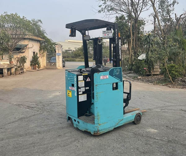 Xe nâng điện đứng lái 1 tấn Sumitomo